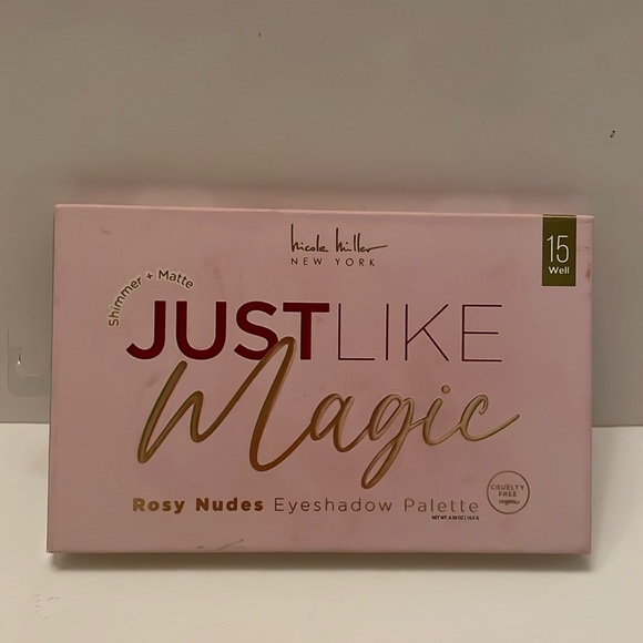 NICOLLE MILLER New York “Just Like Magic” Rosy Nudes eyeshadow palette. Vegan - Picture 3 of 17